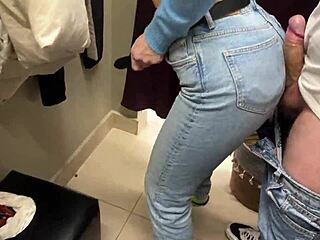 A real creampie in the fitting room cum in my subrigid cunt the time between i casting jeans feralberryy free sex movies
